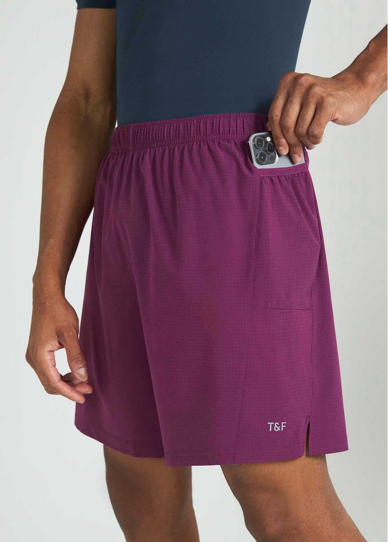 Shorts Masculino Médio Bolsos