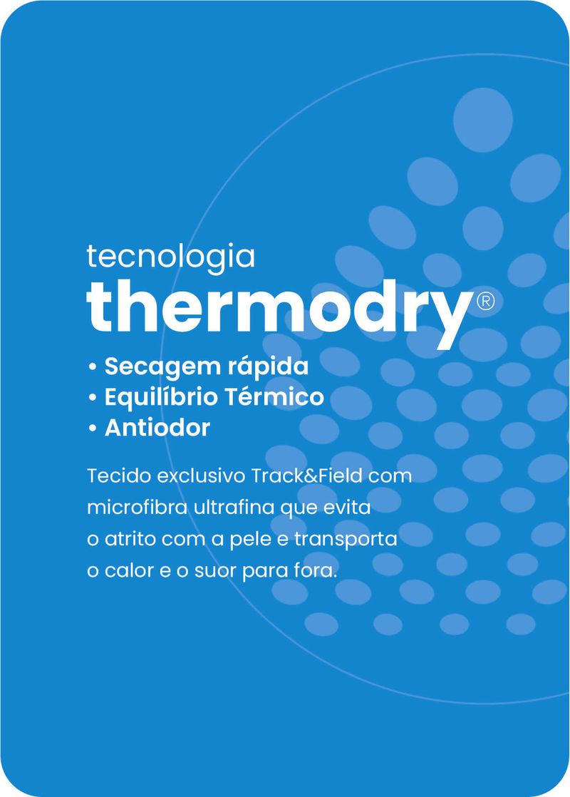 Camiseta Masculina Manga Longa Thermodry Sereno