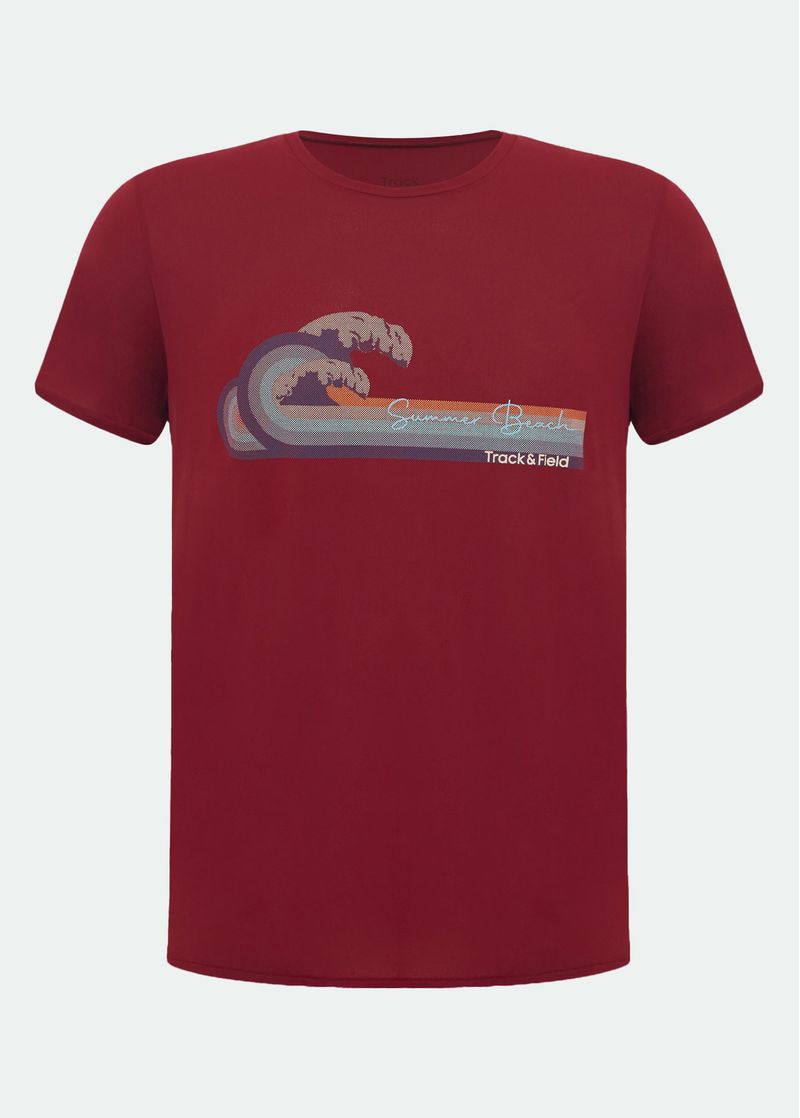 Camiseta Masculina Manga Curta Thermodry Ondas