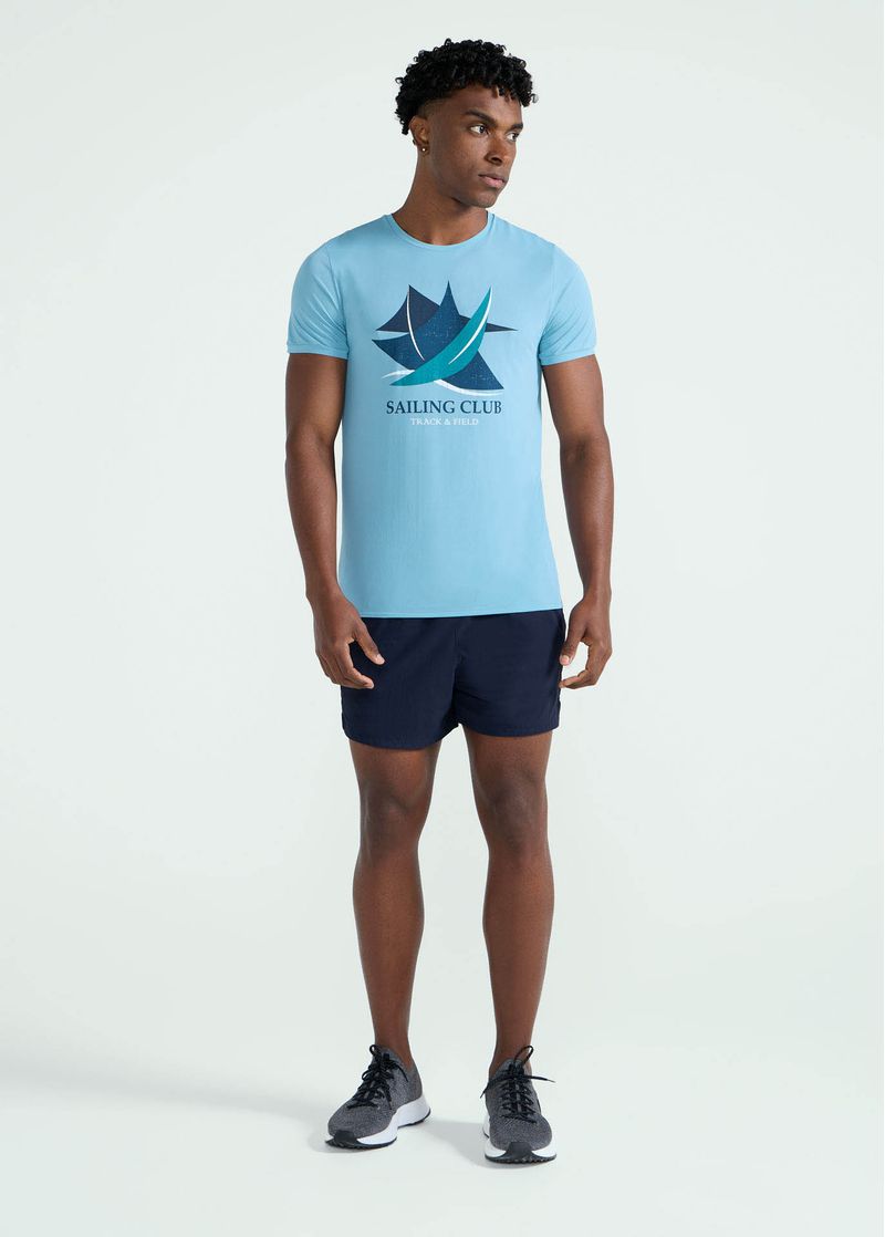 Camiseta Masculina Manga Curta Thermodry Sailing